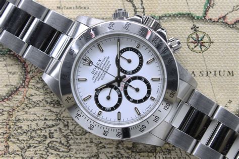 rolex datona stainless steele zenith 1997|daytona zenith 16520.